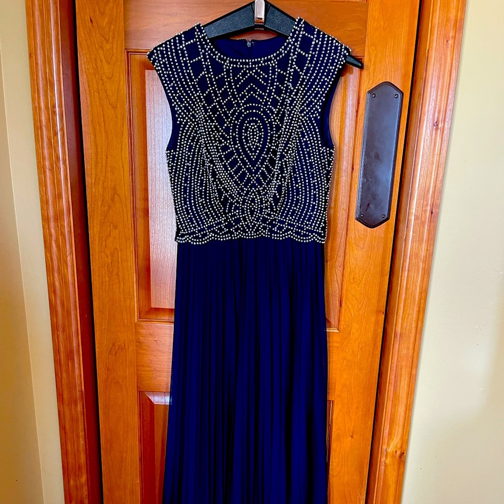 Women’s Navy Long Dress. Size 4